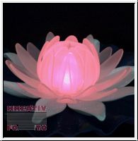 LED Seerosen / Lotusblüte mit Farbwechsel