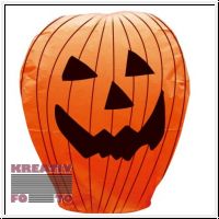 Sky Lantern Halloween / Carneval in Shape of a Flying Pumpkin