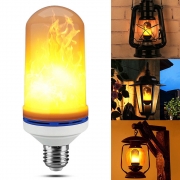 4/6 tlg LED Licht Fackel Feuer Lampe Flammen Effekt Glühbirne Flacker Birne E27 