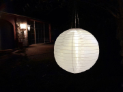Asiatische Solar Laterne / Lampion 30cm