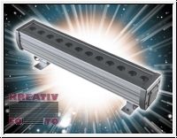 DMX LED Alu Wall Washer High Power 12 x 3W / 40cm