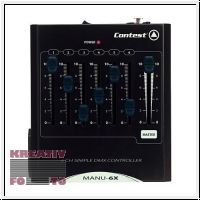 Manueller 6 Kanal DMX-Hand-Controller