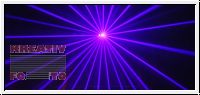 DMX Showlaser Blau Violett 100mW