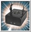 DMX Gobo Glitzer-Laser 150mW / RG  mit 8 Gobos