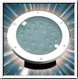 DMX LED Underwater Spot 18 x 1 W